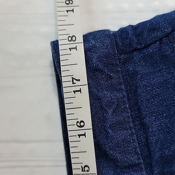 Dockers Pleated Khakis Soft Cotton - Blue  Straight Leg Womens Size Waist 38" - Picture 11 of 13